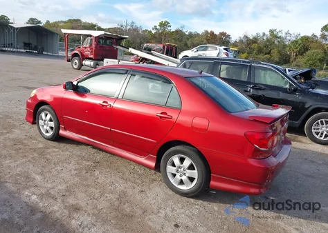 2008 Toyota Corolla S z USA, uszkodzony, nr VIN 2T1BR32E88C919433